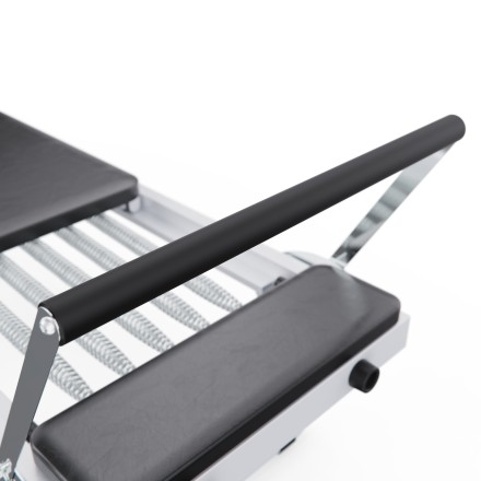 Стол для пилатеса (реформер) DFC с деревянными вставками Стол для пилатеса (реформер) DFC с деревянными вставками