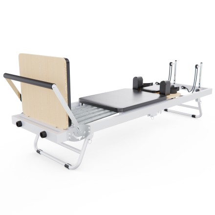 Стол для пилатеса (реформер) DFC с деревянными вставками Стол для пилатеса (реформер) DFC с деревянными вставками