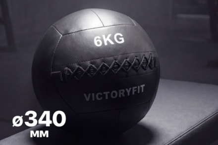 Мяч тренировочный (Wall Ball) 6 кг VictoryFit VF-WBA060 Мяч тренировочный (Wall Ball) 6 кг VictoryFit VF-WBA060