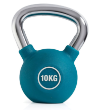 Гиря с резиновым покрытием 10 кг (модель: К-6) VictoryFit VF-KRU100