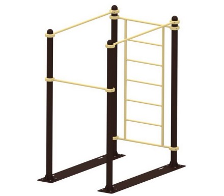 YSK42 Мобильный комплекс для Воркаут Стандарт-2