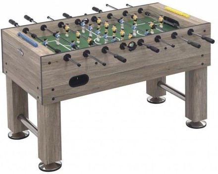 Игровой стол - футбол "Champion Pro" (140х74х86, сельский дуб)