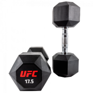 Гантель UFC Octagon Dumbbell 17,5кг Гантель UFC Octagon Dumbbell 17,5кг