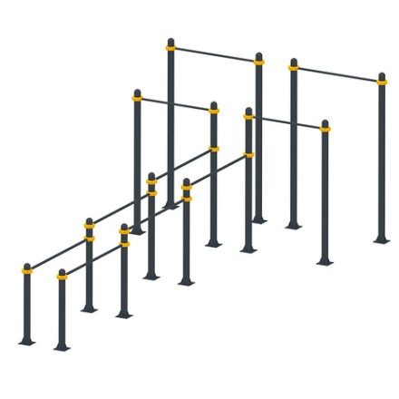 YSK80 Каскад турников и брусьев