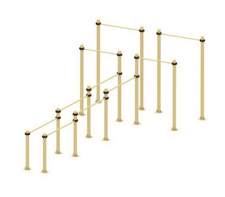 YSK80 Каскад турников и брусьев