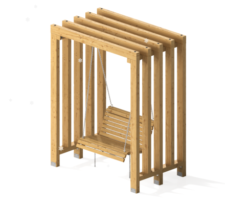 Парковые качели 'Юность' ПМ-56