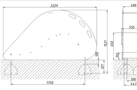 Детская горка «Паровозик»     