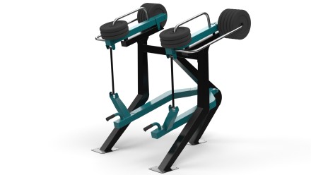 Уличный тренажер Становая тяга 