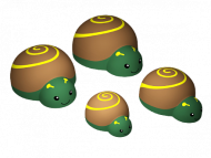 Резиновая фигура Улитка Резиновая фигура Улитка