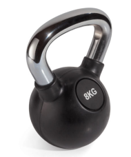 Гиря с резиновым покрытием 8 кг (модель: К-6) VictoryFit VF-KRU080