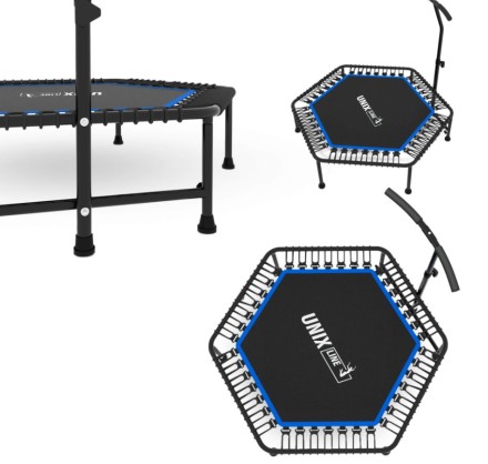 Батут спортивный UNIX Line Фитнес / Fitness синий (125 см) Батут спортивный UNIX Line Фитнес / Fitness синий (125 см)