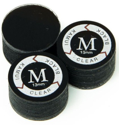 Наклейка для кия "Kamui Clear Black" (M) 13 мм Наклейка для кия "Kamui Clear Black" (M) 13 мм