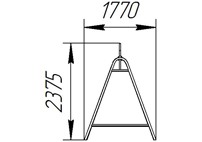 КЧ-06 Качели Детство без подвеса