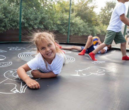 Батут UNIX Line SUPREME GAME 16 ft (Green)