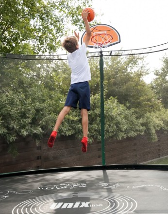 Батут UNIX Line SUPREME GAME 16 ft (Green)