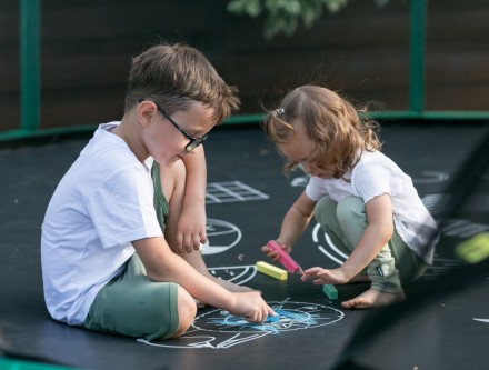 Батут UNIX Line SUPREME GAME 16 ft (Green)