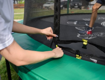 Батут UNIX Line SUPREME GAME 16 ft (Green)