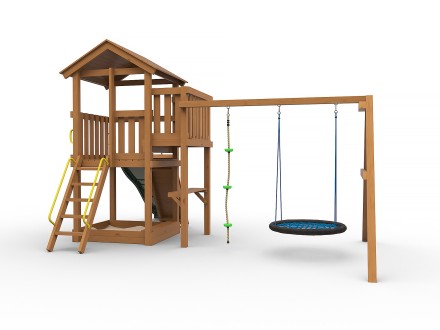 Детская игровая площадка Антошка с гнездом