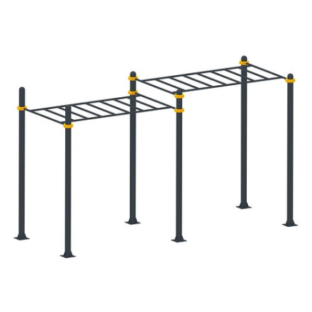 YSK51 Рукоход двухуровневый