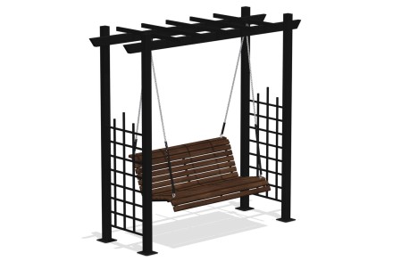 Парковые качели 'Зимний сад' ПМ-65