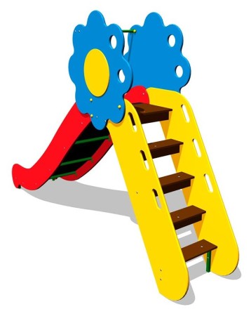 Детская горка «Цветик H=950» 