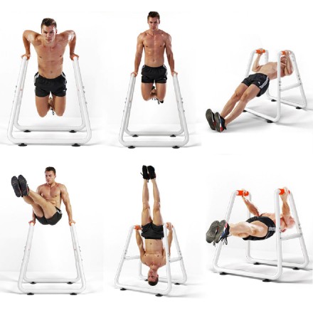 Тренажер турник-брусья DFC G012 (Два короба)