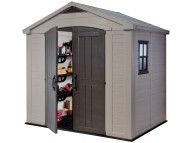Пластиковый сарай Factor 8*6" (по полу внутри 3,8 кв.м.)