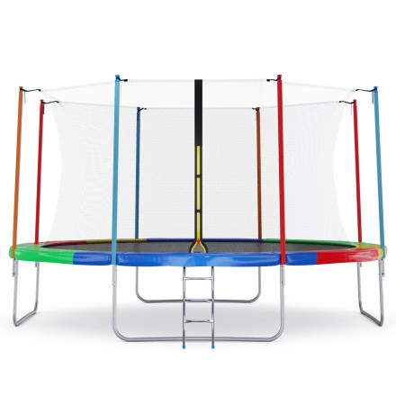 Батут DFC FEMMTO 14FT разноцветный ( 2 короба )