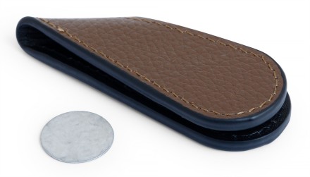 Пенал для мела магнитный "GL II" коричневый (натуральная кожа) Пенал для мела магнитный "GL II" коричневый (натуральная кожа)