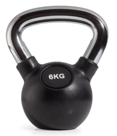 Гиря с резиновым покрытием 6 кг (модель: К-6) VictoryFit VF-KRU060 Гиря с резиновым покрытием 6 кг (модель: К-6) VictoryFit VF-KRU060
