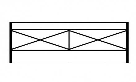 Ограждение металлическое 