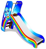 Детская горка «Радуга H=950» Детская горка «Радуга H=950»