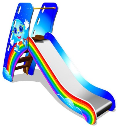 Детская горка «Радуга H=950»  