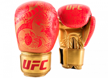 Перчатки для бокса UFC PRO Thai Naga 12 Oz - красные Перчатки для бокса UFC PRO Thai Naga 12 Oz - красные