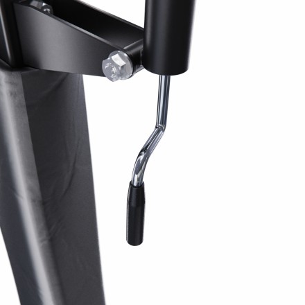 Усиленная баскетбольная стационарная стойка DFC ING 54" / закаленное стекло