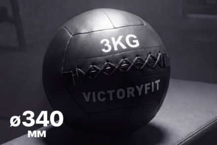 Мяч тренировочный (Wall Ball) 3 кг VictoryFit VF-WBA030 Мяч тренировочный (Wall Ball) 3 кг VictoryFit VF-WBA030