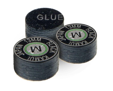 Наклейка для кия "Kamui Black" (M) 13 мм Наклейка для кия "Kamui Black" (M) 13 мм