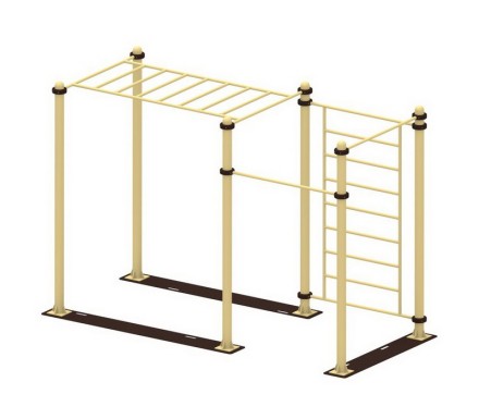 YSK62 Мобильный комплекс для Воркаут Стандарт-4