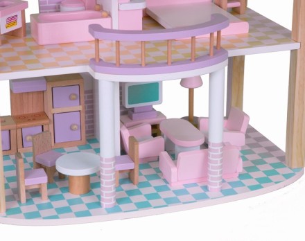 Кукольный домик Babygarden FRIENDLY COTTAGE с мебелью