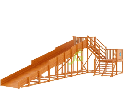 Зимняя горка "IgraGrad Snow Fox", скат 10 м (мод. 2)