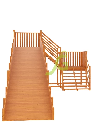 Зимняя горка "IgraGrad Snow Fox", скат 10 м (мод. 2)