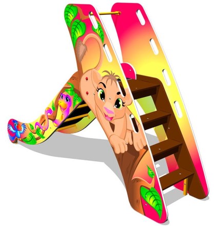 Детская горка «Джунгли» Детская горка «Джунгли»