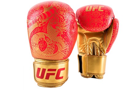 Перчатки для бокса UFC PRO Thai Naga 14 Oz - красные