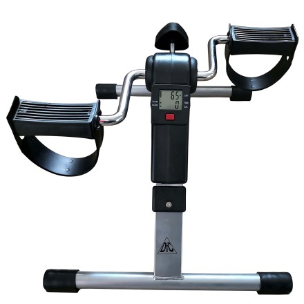 Велотренажер мини DFC B8207B черный с серым