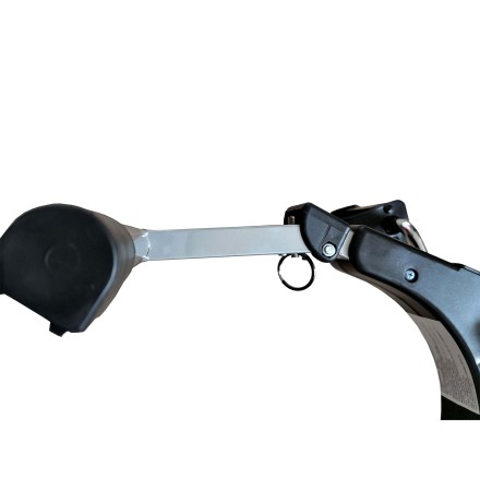 Велотренажер мини DFC B8207B черный с серым