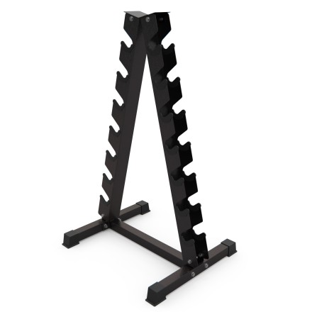Стойка для хранения гантелей на 7 пар D870 Стойка для хранения гантелей на 7 пар D870