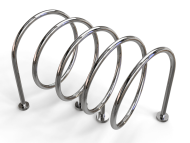 Велопарковка Пружина из нержавеющей стали