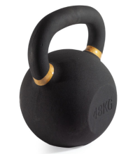 Гиря чугунная с цветным кольцом 48 кг (модель: К-3) VictoryFit VF-KCR480