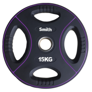 Диск для штанги Smith PUWP12-15 полиуретановый, 15кг