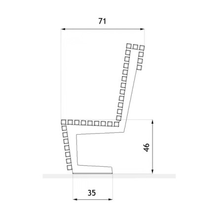 Уличная скамейка со спинкой Ибица 01.019.0